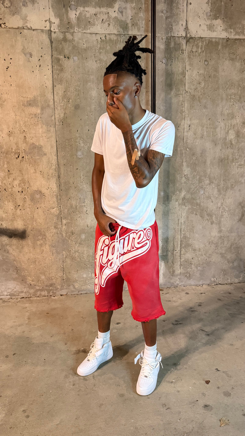 Red Figure Shorts