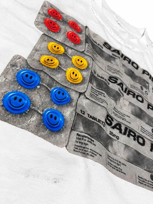 Sairo White “Cure” Tee