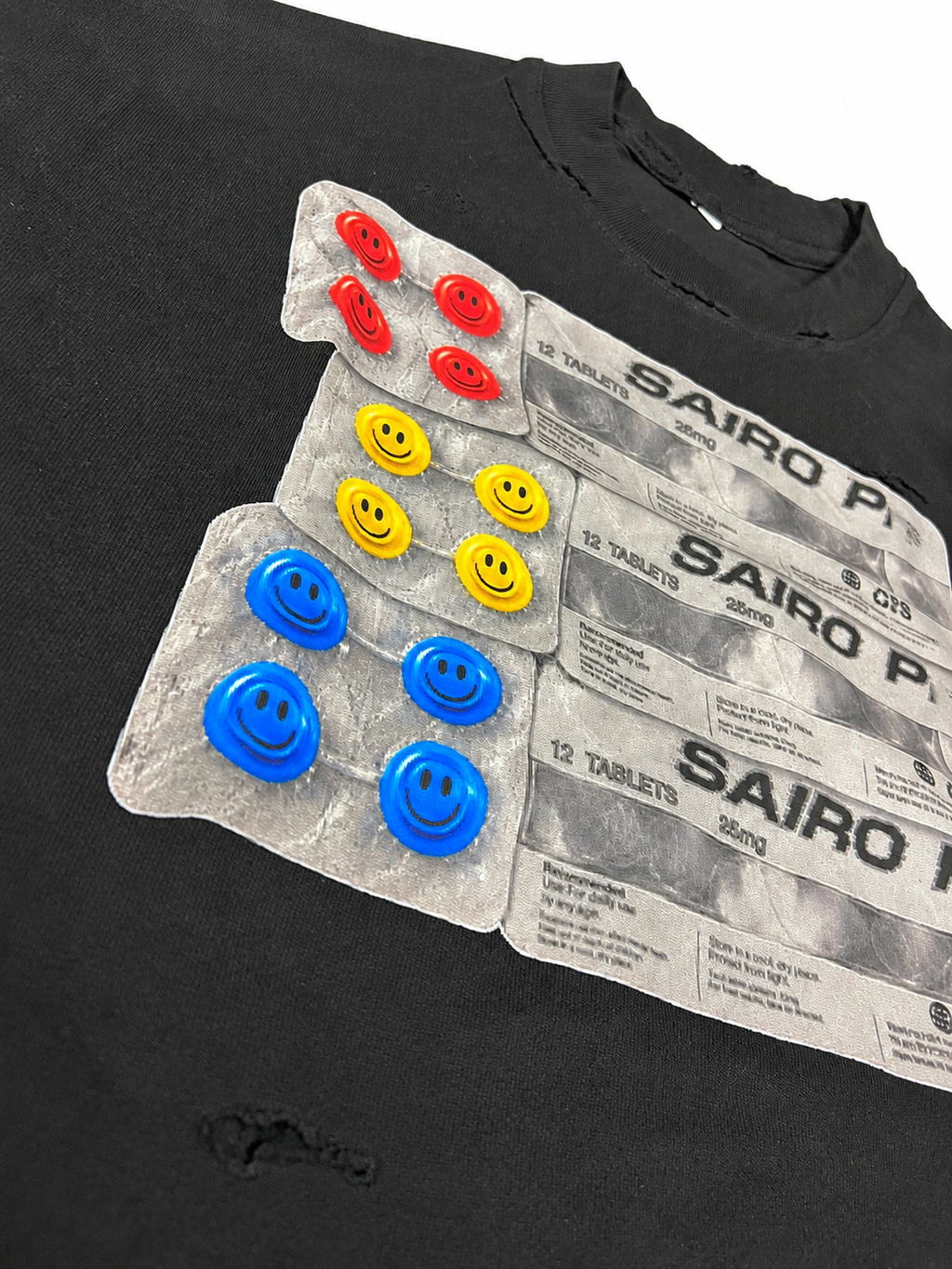 Sairo Black “Cure” Tee