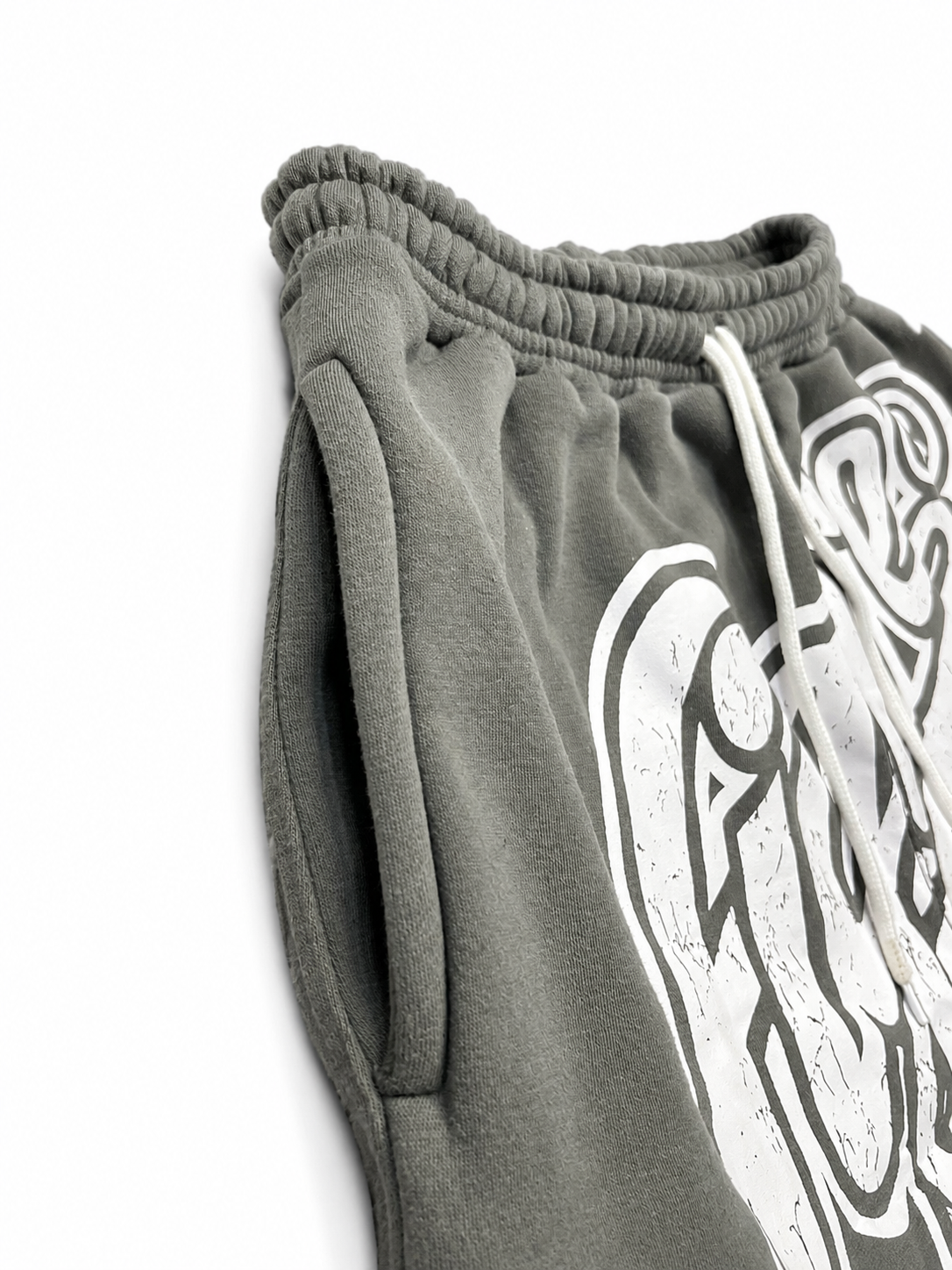 Grey Figure Shorts